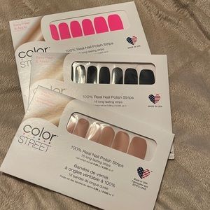 Colorstreet nail strip set - New!